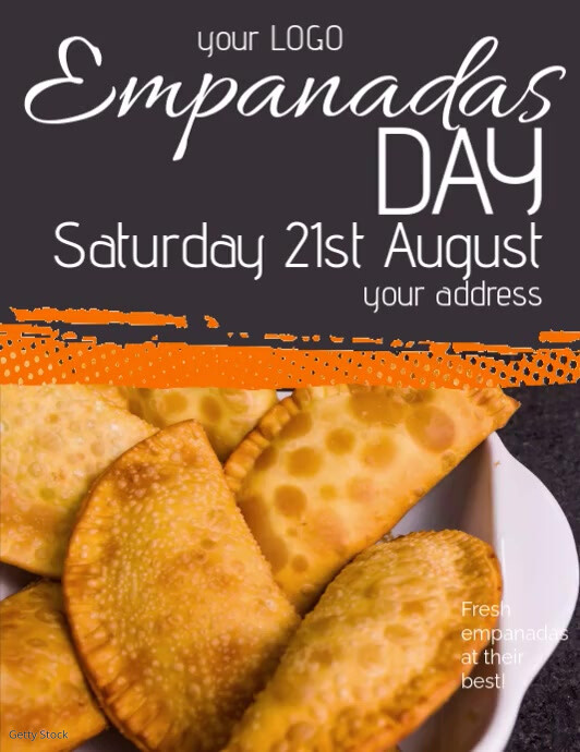 Empanadas 1 template postermywall