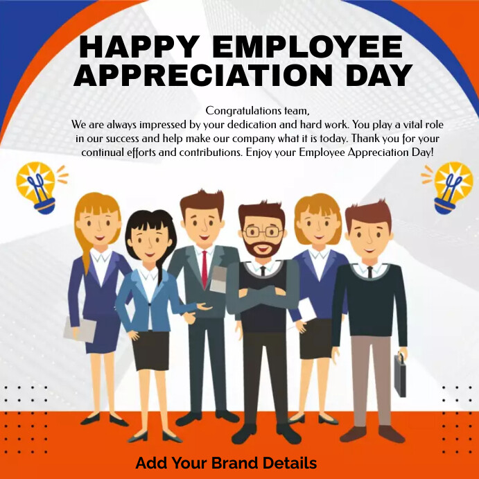 Associate Apprection Flyer Employee Appreciation Day Flyer Template | PosterMyWall