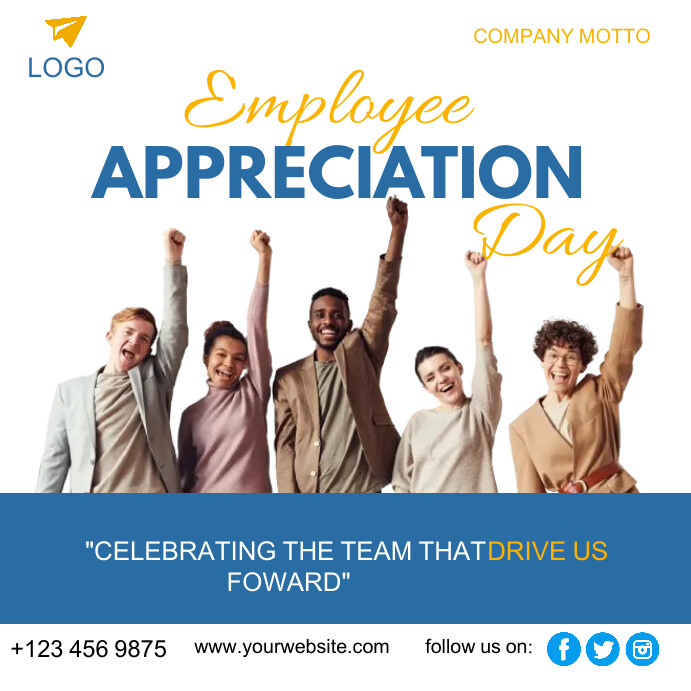 Employee Appreciation DAy Flyers Template PosterMyWall Employee Appreciation DAy Flyers Template PosterMyWall