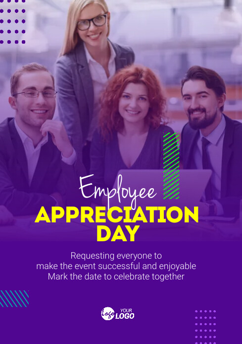 Appreciation Program Sample Copy of Employee Appreciation Day Template | PosterMyWall