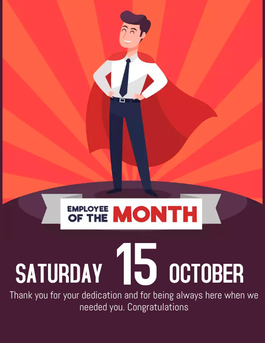Associate Apprection Flyer Employee Appreciation Template | PosterMyWall