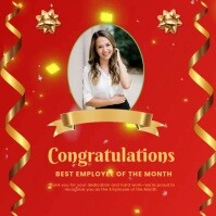 Employee Appreciation Instagram Post Template | PosterMyWall