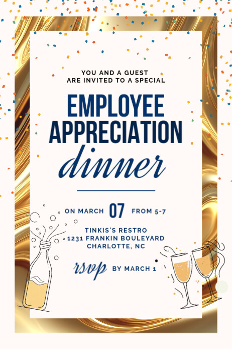 Customer Appreciation Flyer Template