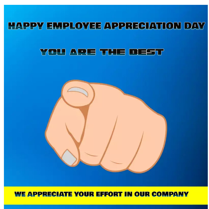 Employee Appreciation Flyer Template PosterMyWall