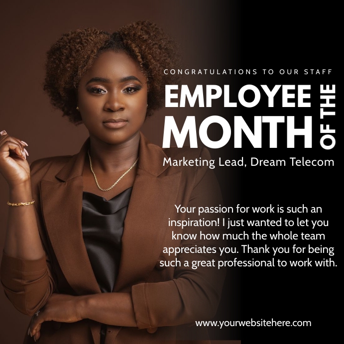 Employee appreciation post card Template | PosterMyWall