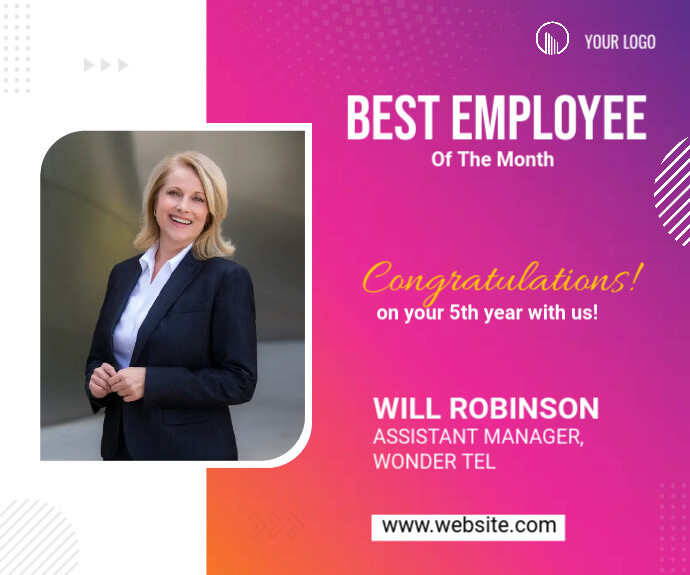 Employee Award Template | PosterMyWall