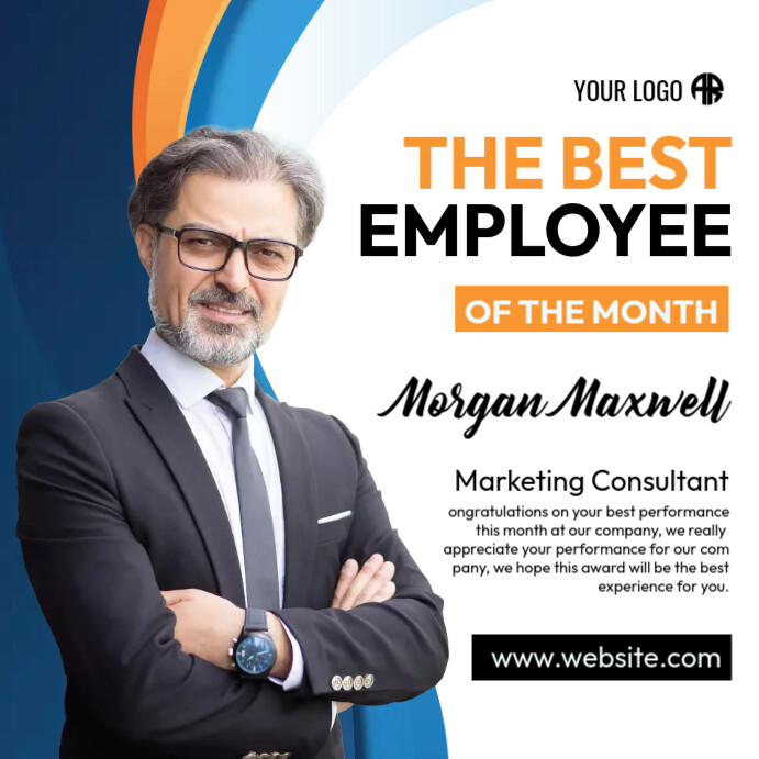Employee Award Template PosterMyWall