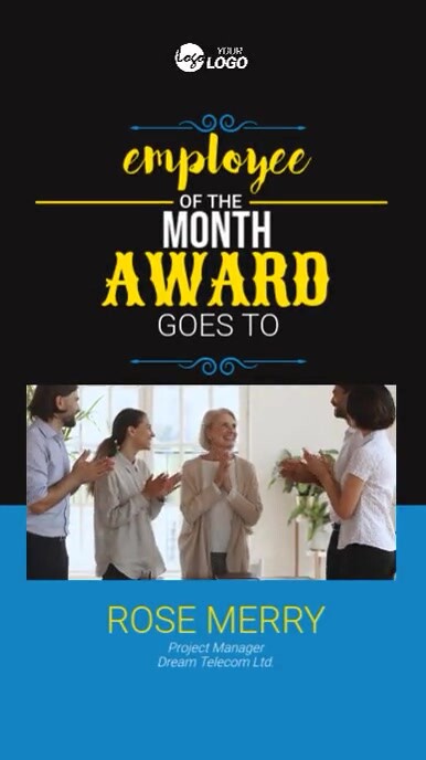 Copy of Employee Award Template | PosterMyWall