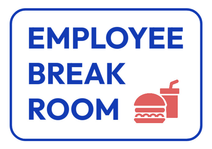 Copy of Employee breakroom | PosterMyWall