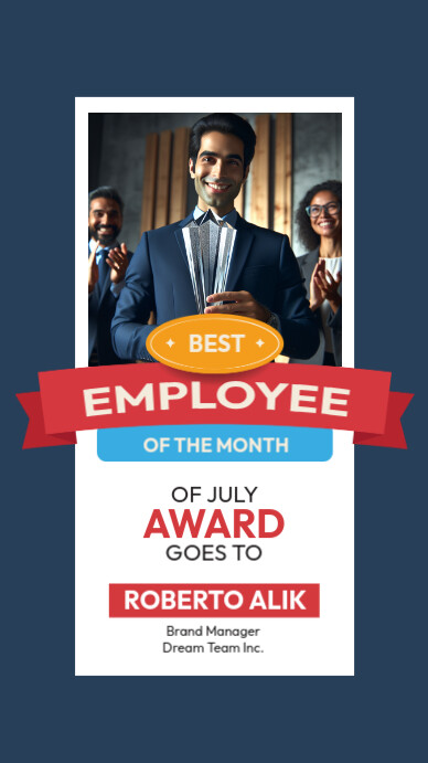 Employee Instagram Story template