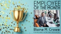 Employee of the Month Digital Signage design template