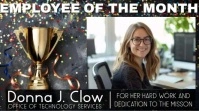 Employee of the Month Digital Signage design template