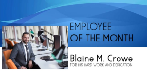 Employee of the Month Digital Signage design template