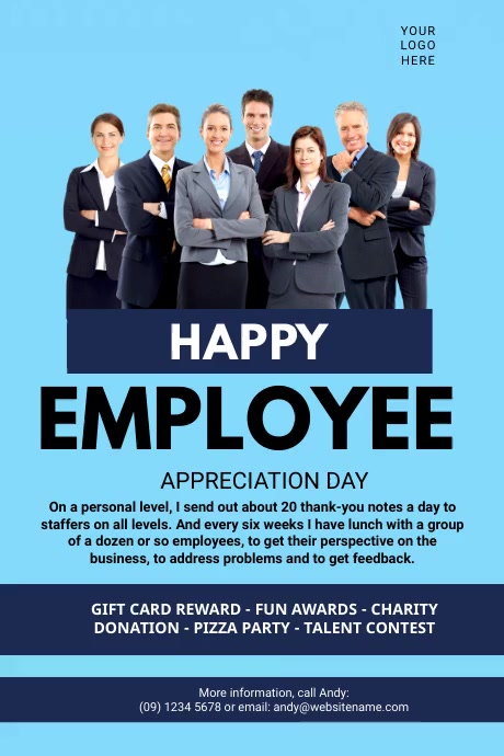 Employee Of The Week Flyer Template | PosterMyWall