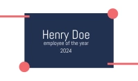 employee of the year tag template