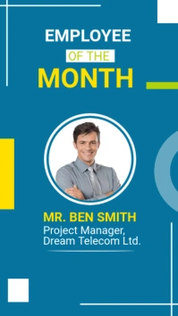 Employee of the Year Template Instagram Story