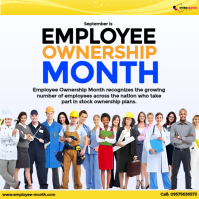 White Employee Ownership Month Iphosti le-Instagram Template