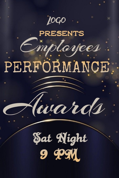Employee Performance Awards Template | PosterMyWall