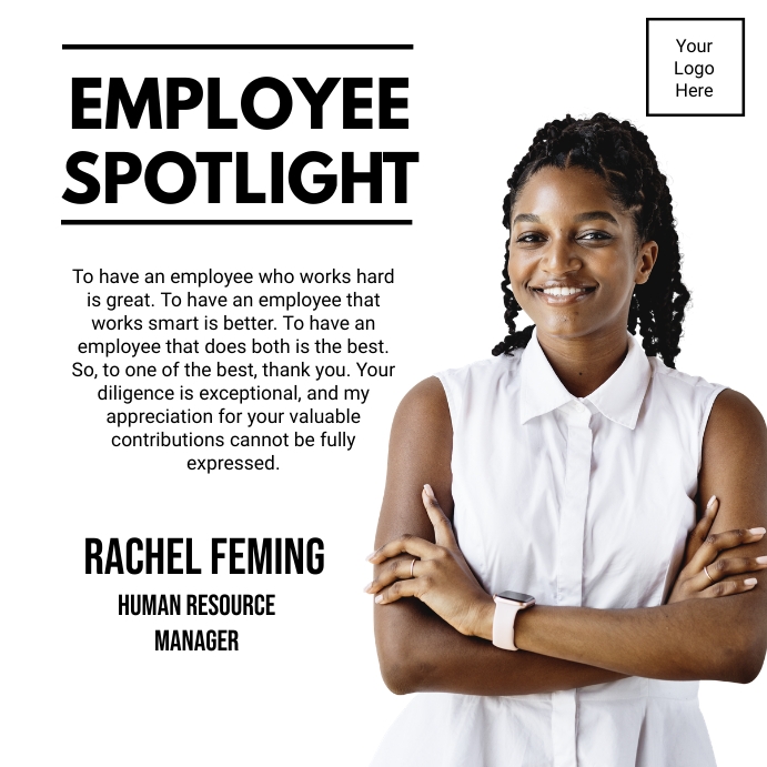 Employee Spotlight (1) Instagram Post template