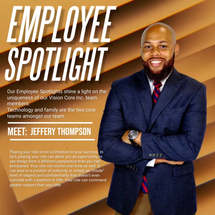 Employee Spotlight Template | PosterMyWall