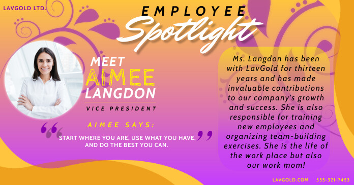 Copy of Employee Spotlight Feature Social Highlight | PosterMyWall