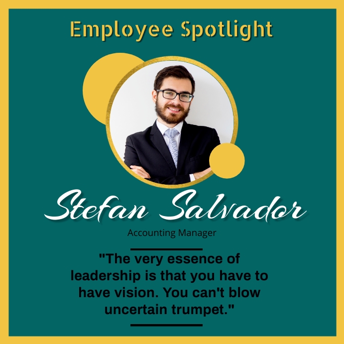 Vip Spotlight Posts Employee Spotlight Instagram Post Template | PosterMyWall