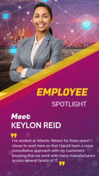 Employee Spotlight instagram Story template