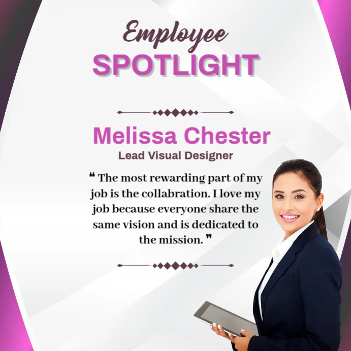Employee Spotlight Template | PosterMyWall