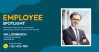 Employee Spotlight Template Изображение, которым поделились на Facebook