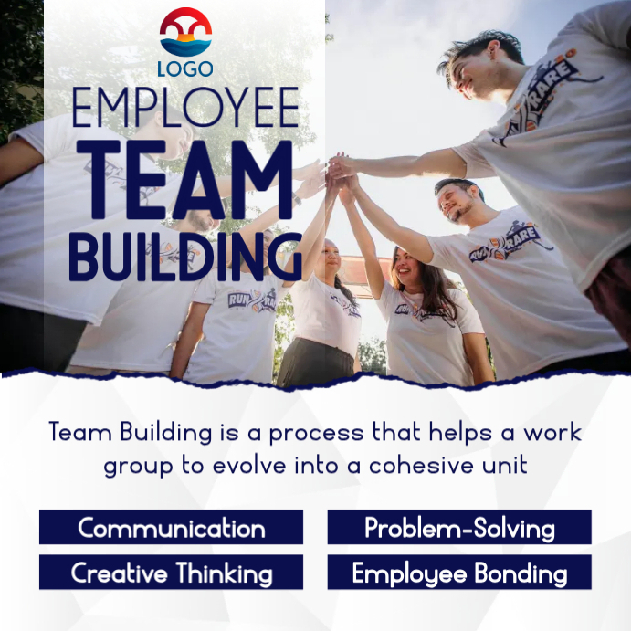 Team Building Reminder Sample Team Building Poster Template