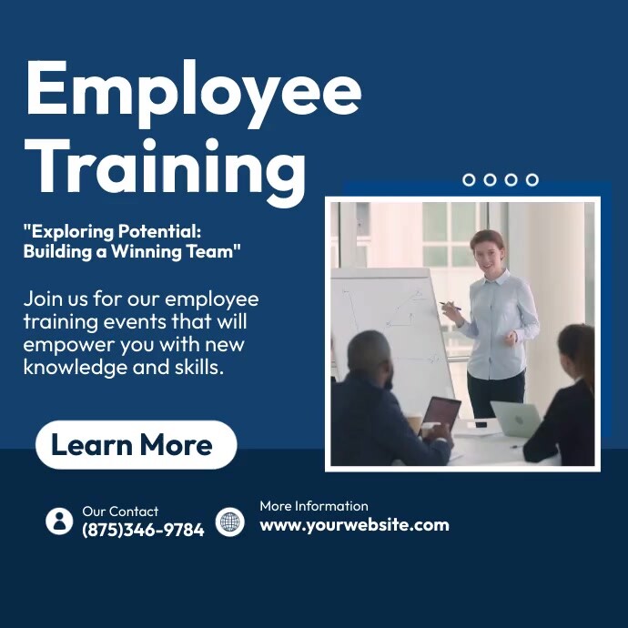Copy of Employee Training | PosterMyWall