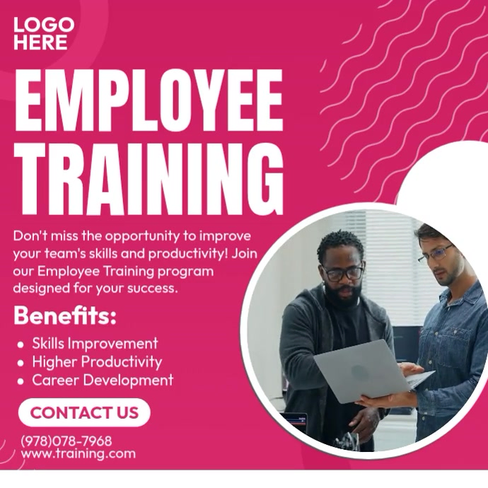 Employee Training Template | PosterMyWall