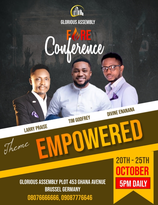 Empowered church Pamflet (VSA Brief) template