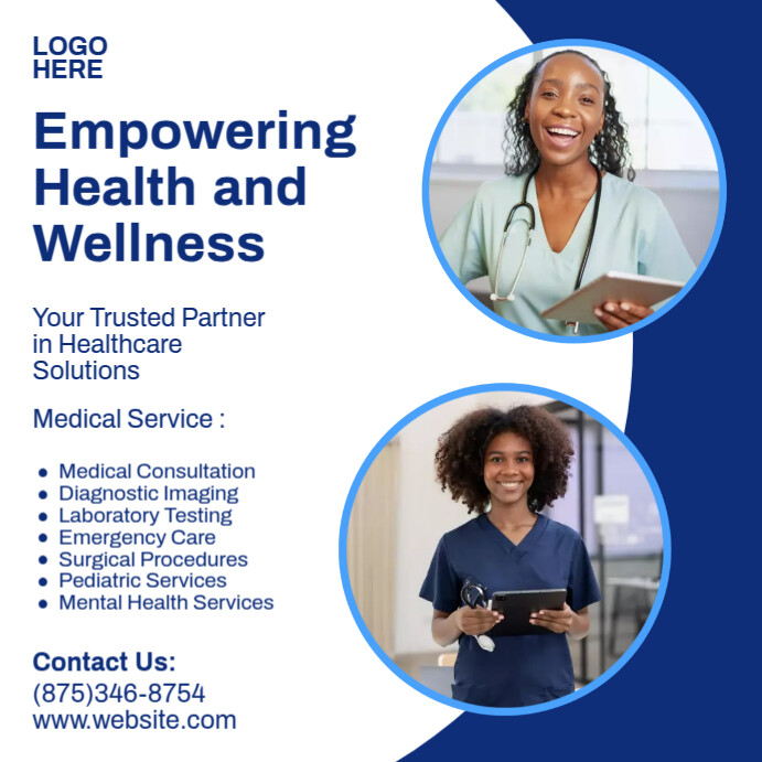 Empowering Health Ads Template | PosterMyWall