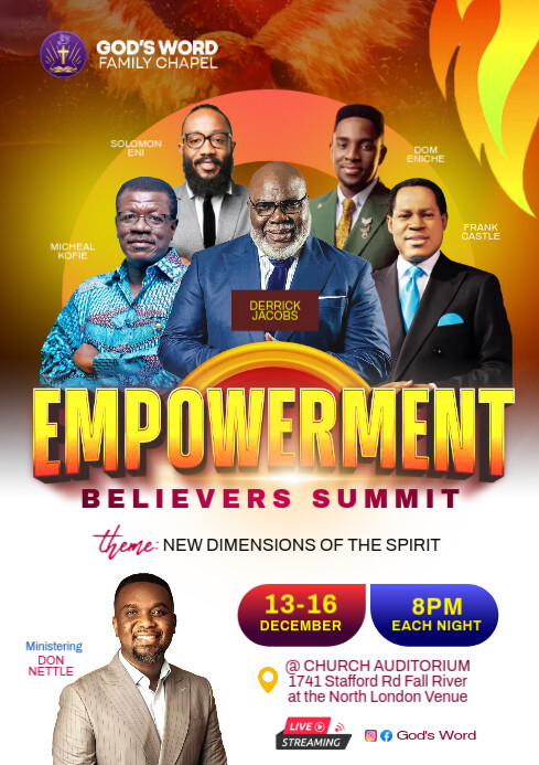 Empowered Conference Copy of Empowerment Conference | PosterMyWall