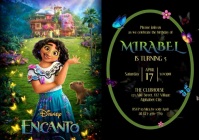 Encanto Birthday Invitation Template A4