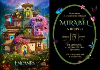 Encanto Birthday Invitation Template A4