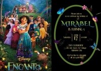 Encanto Birthday Invitation Template A4