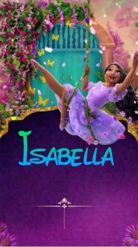 Encanto Isabela Mirabel Birthday Umbukiso Wedijithali (9:16) template