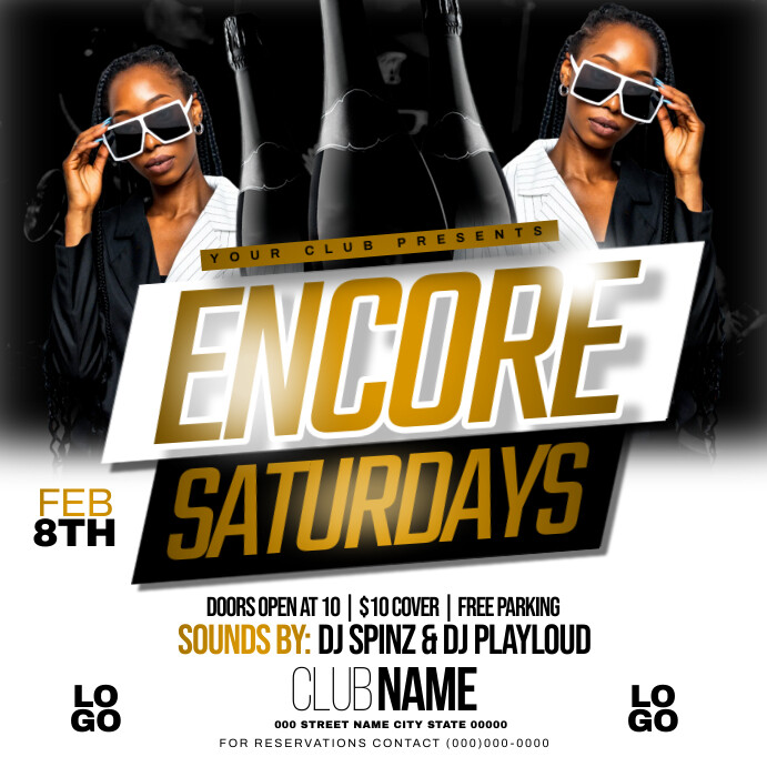 Encore Template | PosterMyWall