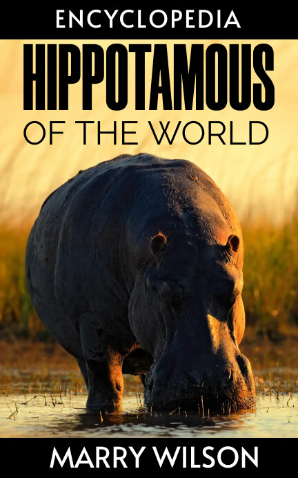 Encyclopedia of Hippopotamus Species of World Couvertures de livre/Kindle template