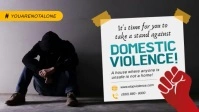 End Domestic Violence Facebook Cover Video template