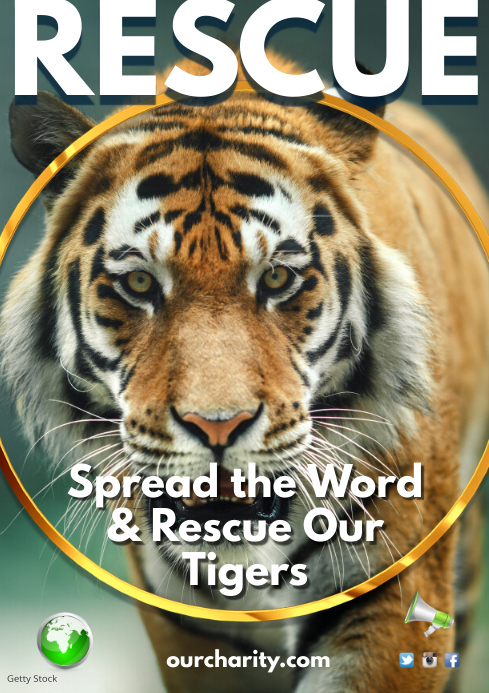 International rescue committee organization logos irc job conservation union nature iraq Endangered Animals Poster Template | PosterMyWall