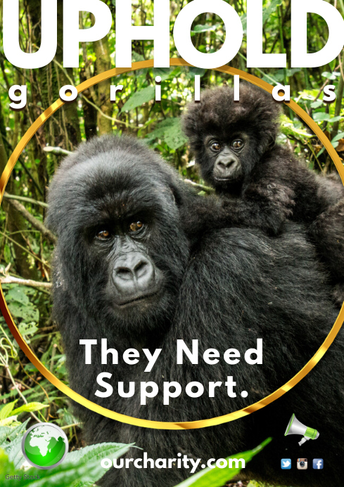Endangered Animals Poster Template PosterMyWall