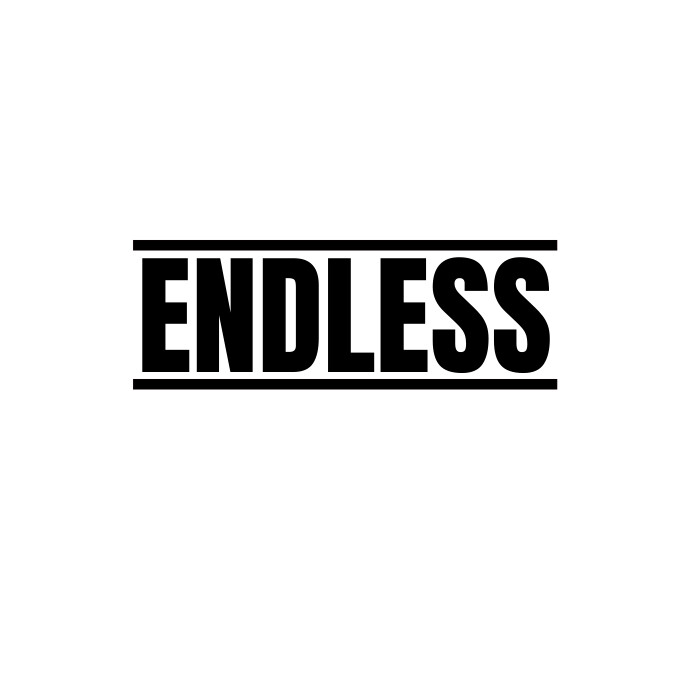 Endless Black Minimalist Modern Brand Logo Template | PosterMyWall