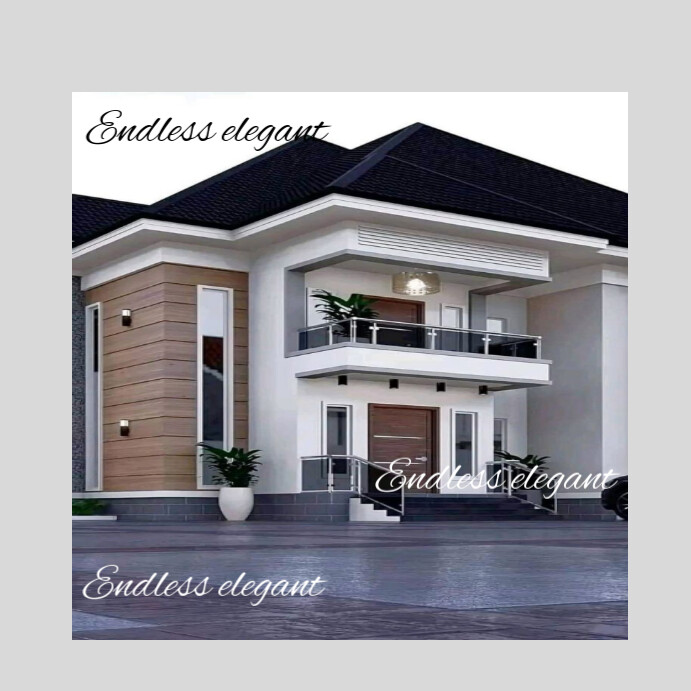 Endless elegant Instagram Post template