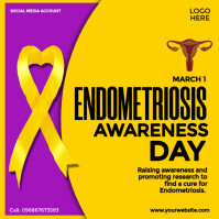 endometriosis awareness day message Template | PosterMyWall