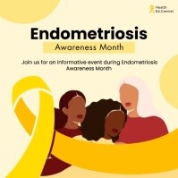 Endometriosis Awareness Month Design Template | PosterMyWall