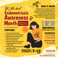 endometriosis awareness month template | PosterMyWall