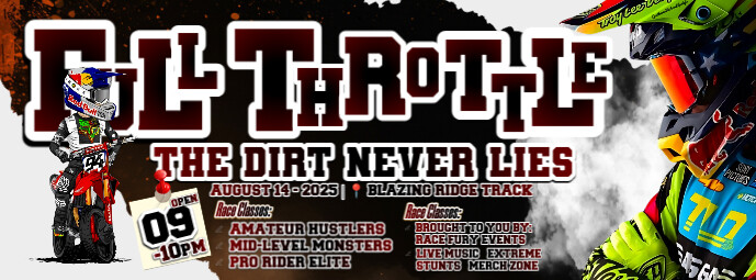 Enduro Thunder: Clash of Dirt Kings 2025 Zdjęcie w tle na Facebooka template